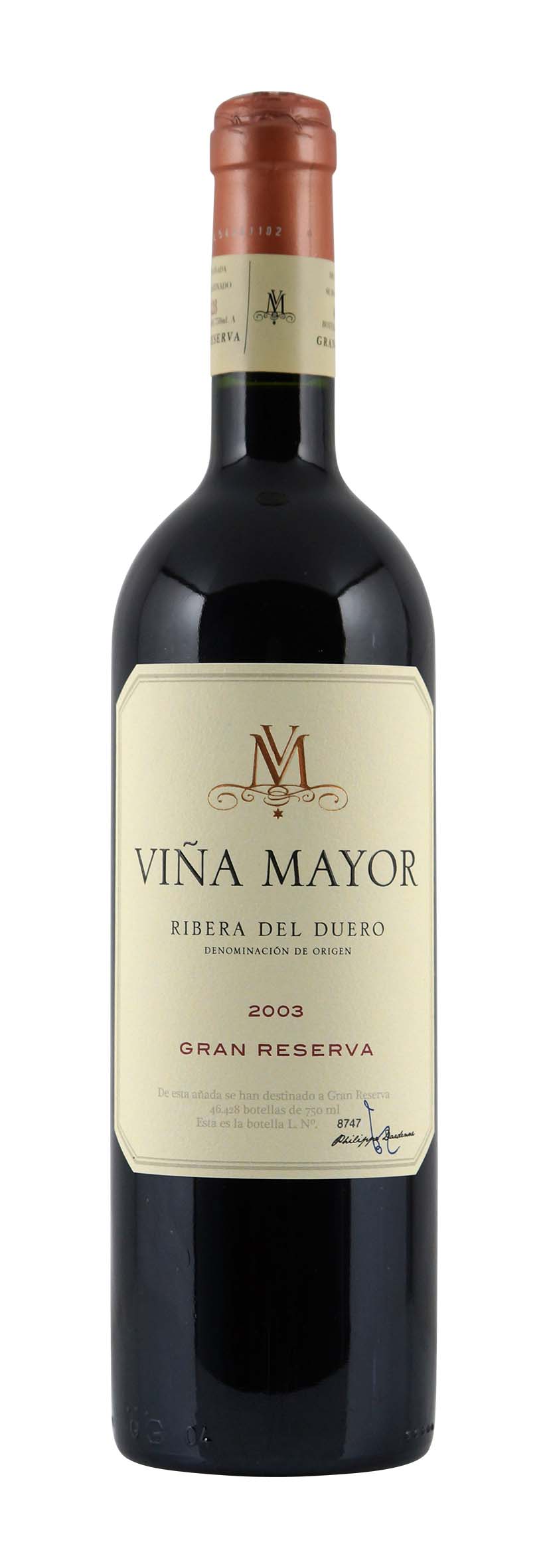 Ribera del Duero DO Gran Rerserva 2003