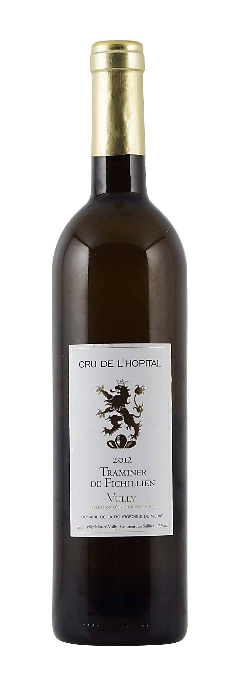 Vully AOC - Fribourg Traminer de Fichillien 2012