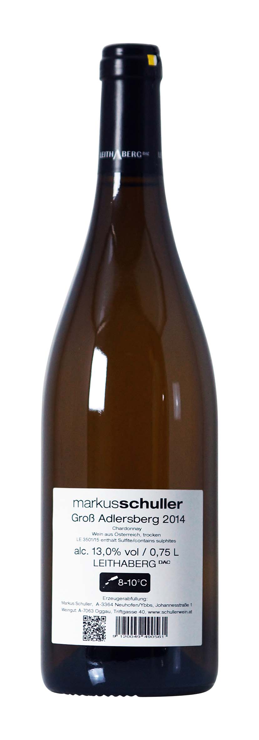 Leithaberg DAC Chardonnay «Gross Adlersberg» 2014