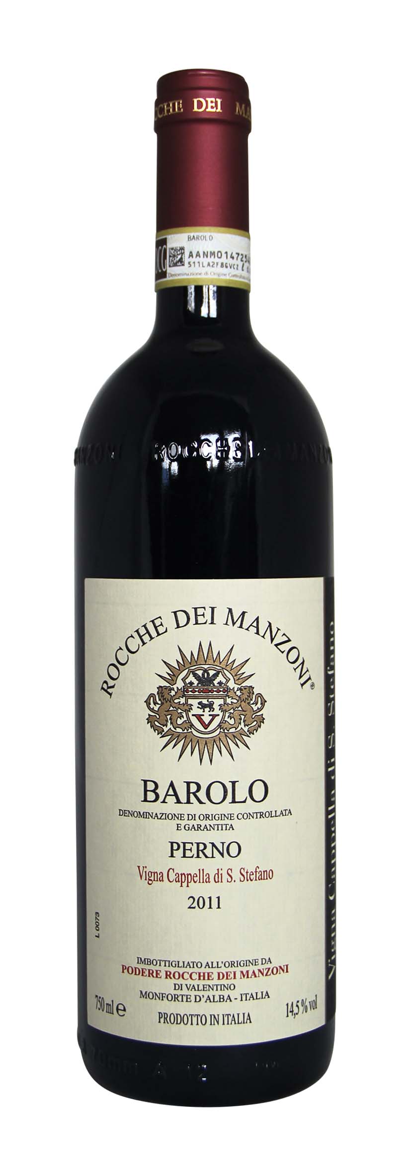 Barolo DOCG Perno Vigna Cappella di Santo Stefano 2011
