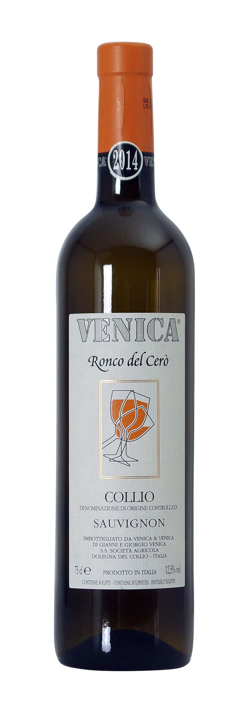 Collio DOC Sauvignon Blanc Ronco del Cerò 2014