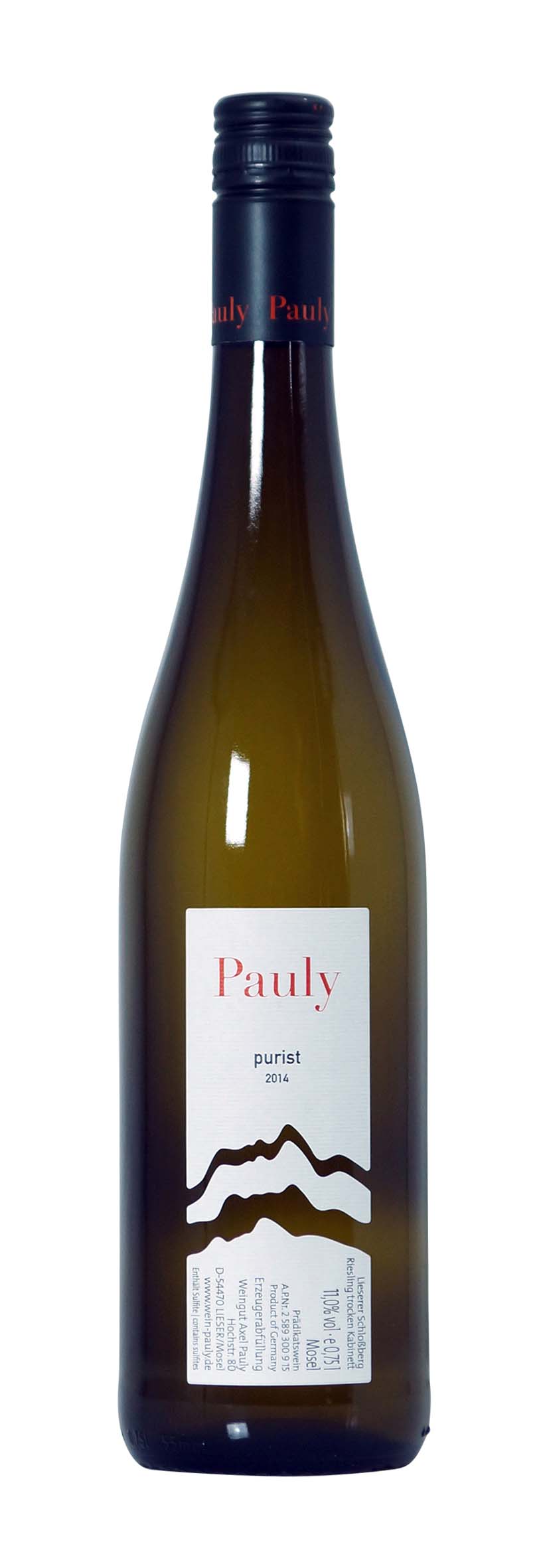 Liesener Schlossberg Riesling Kabinett trocken Purist 2014