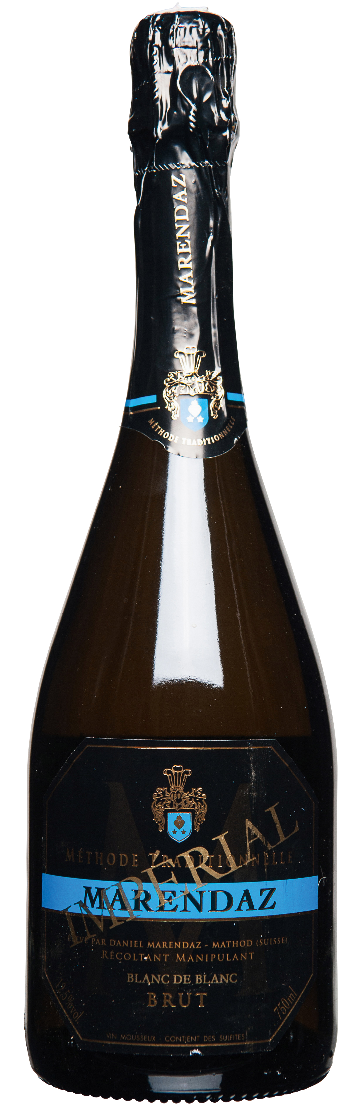 Côtes de l'Orbe AOC Impérial Blanc de Blanc Brut 0