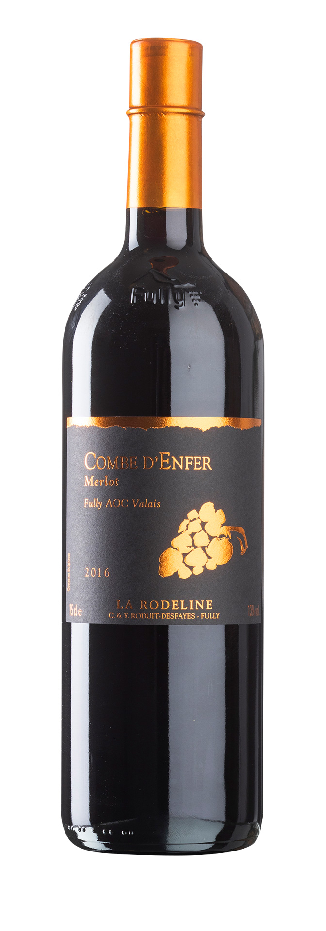 Valais AOC Merlot Combe d'Enfer 2016