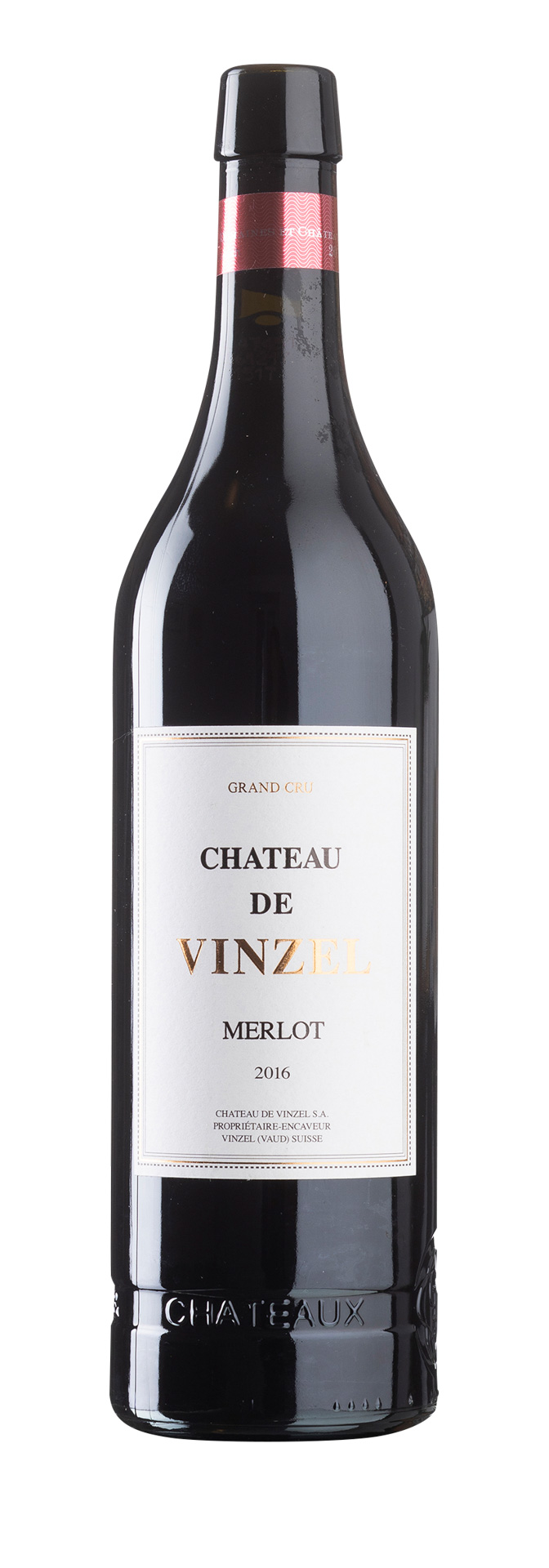 La Côte AOC Merlot Château de Vinzel 2016