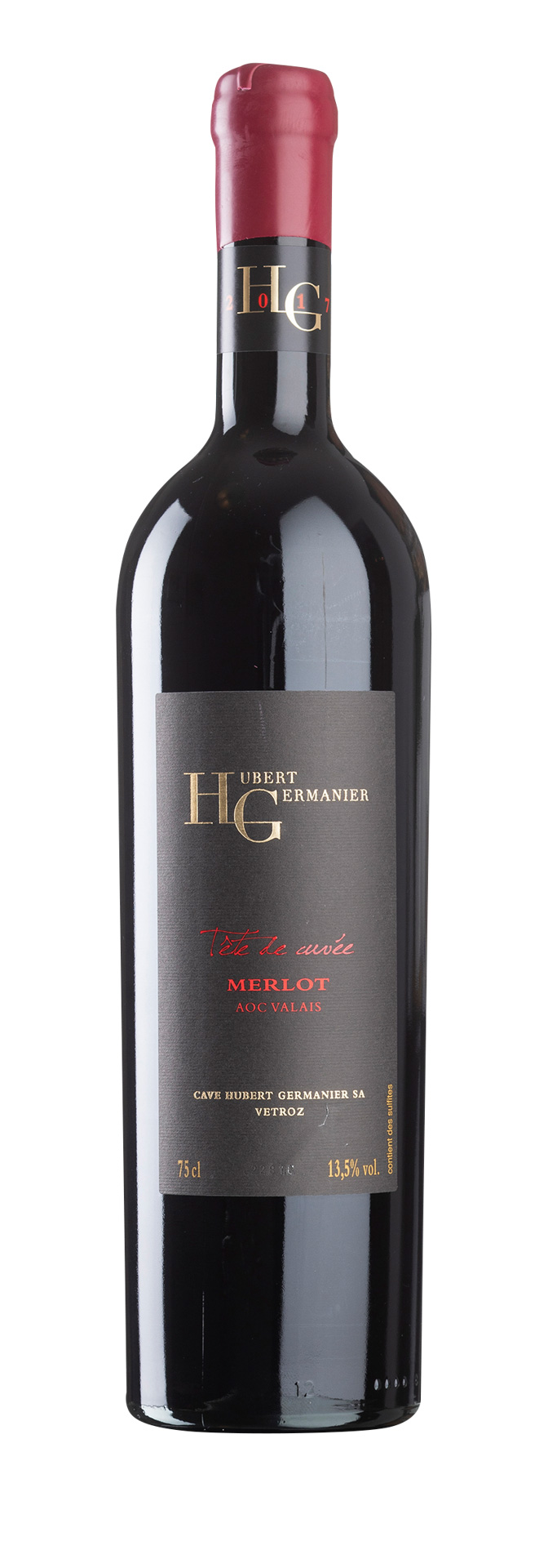 Valais AOC Merlot Tête de Cuvée 2017