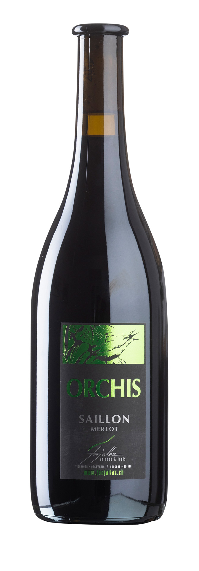 Valais AOC Orchis Merlot de Saillon 2015