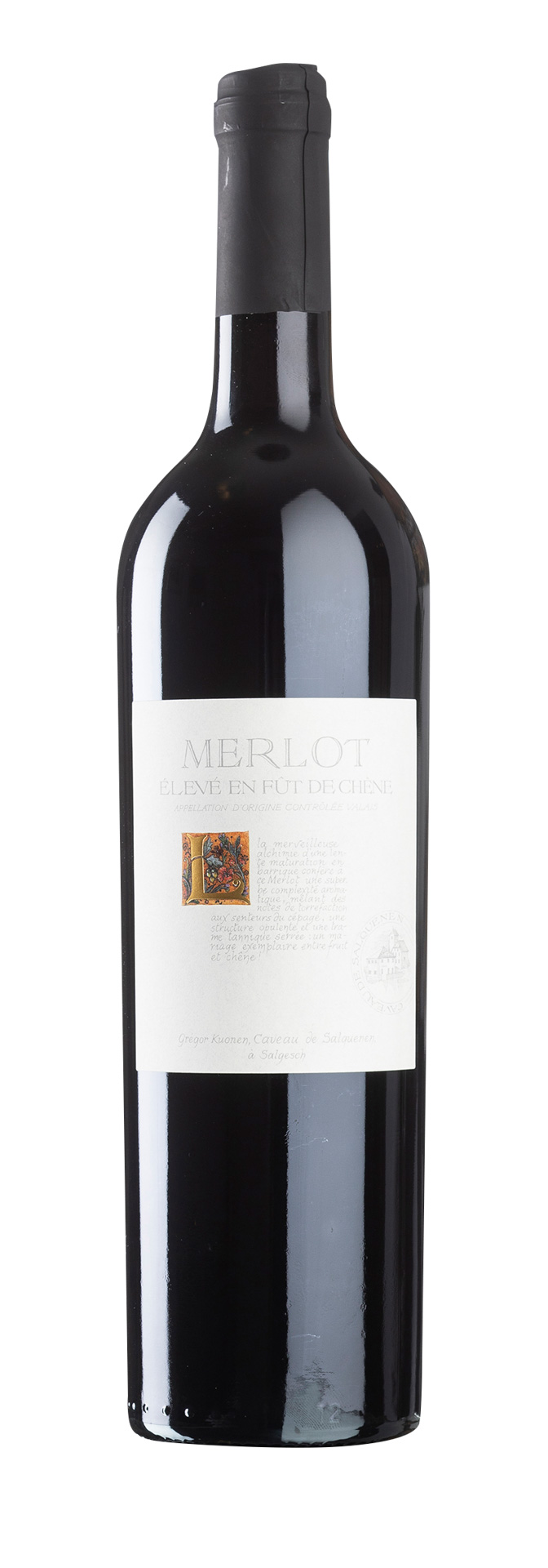 Valais AOC Merlot Grandmaître barrique 2016