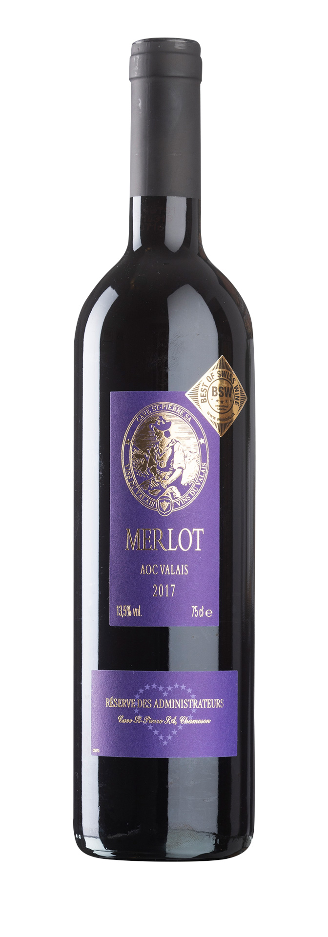 Valais AOC Merlot Réserve des Administrateurs 2017