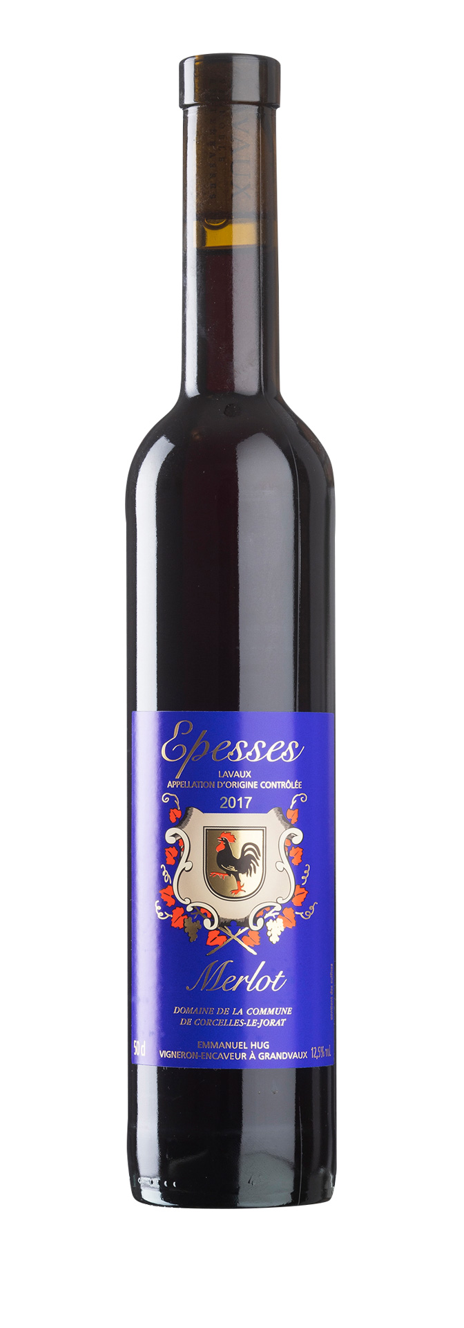 Lavaux AOC Merlot Epesses 2017