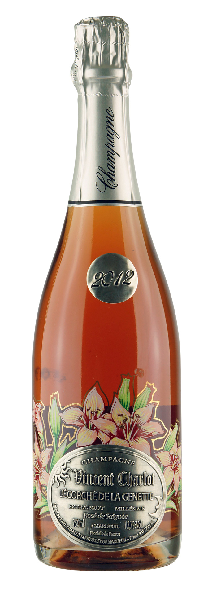 Champagne Vincent Charlot L'Éroché de la Genette 2012