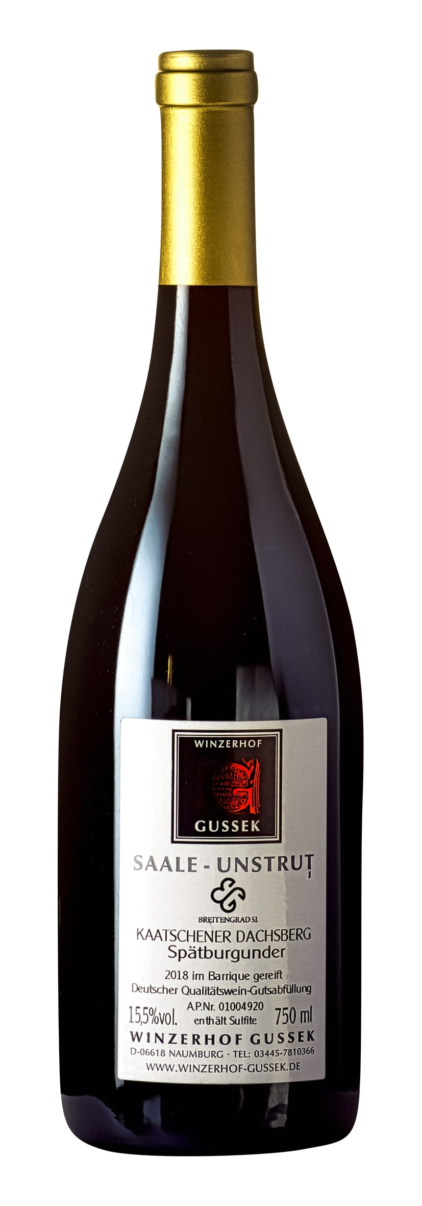 Kaatschener Dachsberg Blauer Zweigelt trocken Breitengrad51 2018