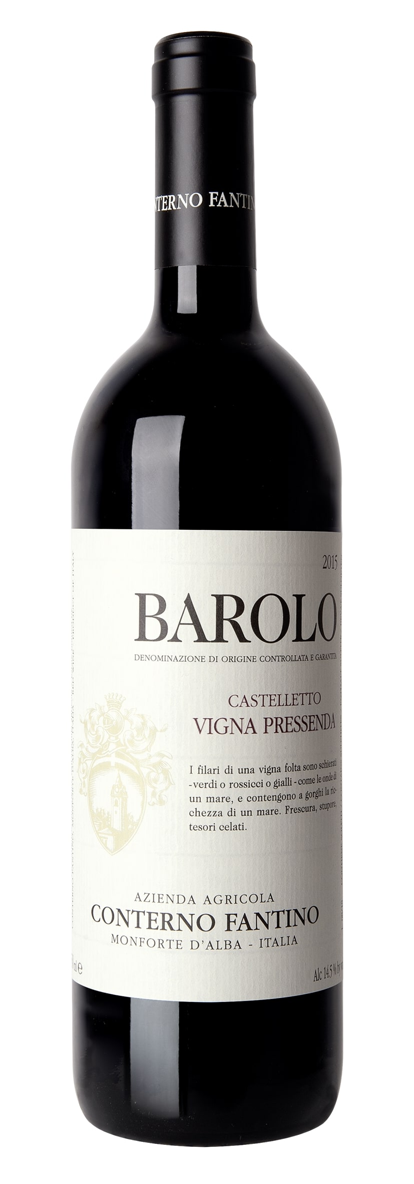 Barolo DOCG Castelletto Vigna Pressenda 2018