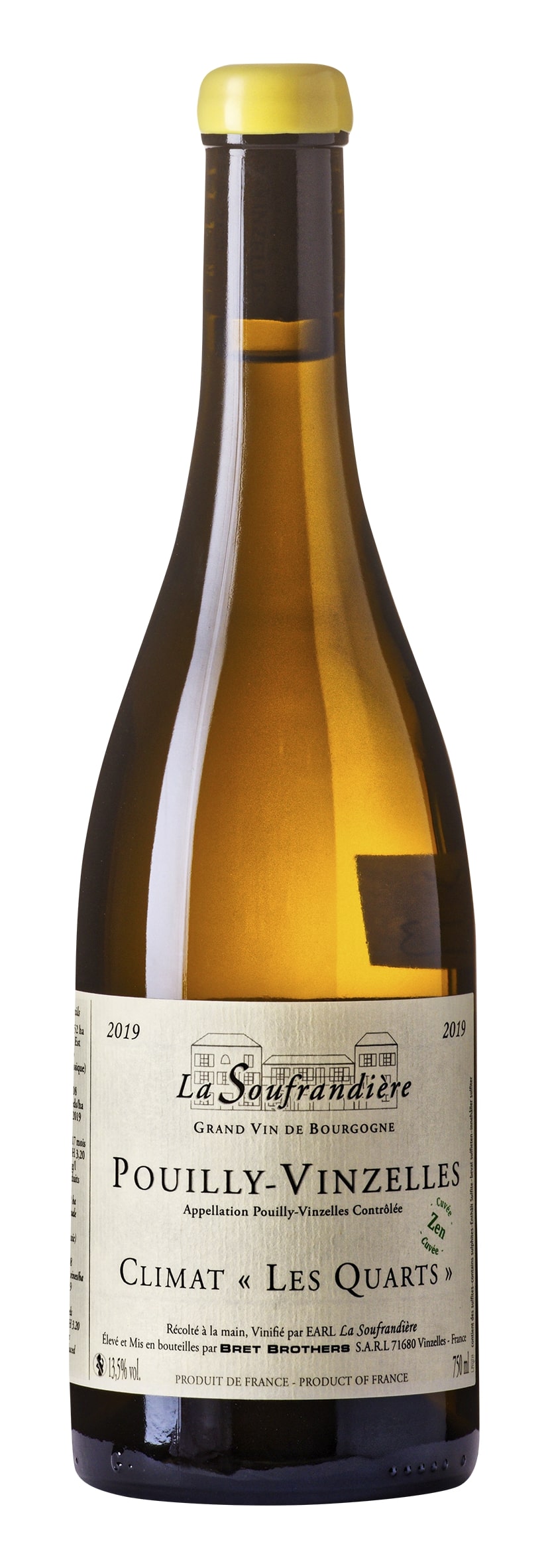 Pouilly-Vinzelles AOC Climat "Les Quarts" 2019