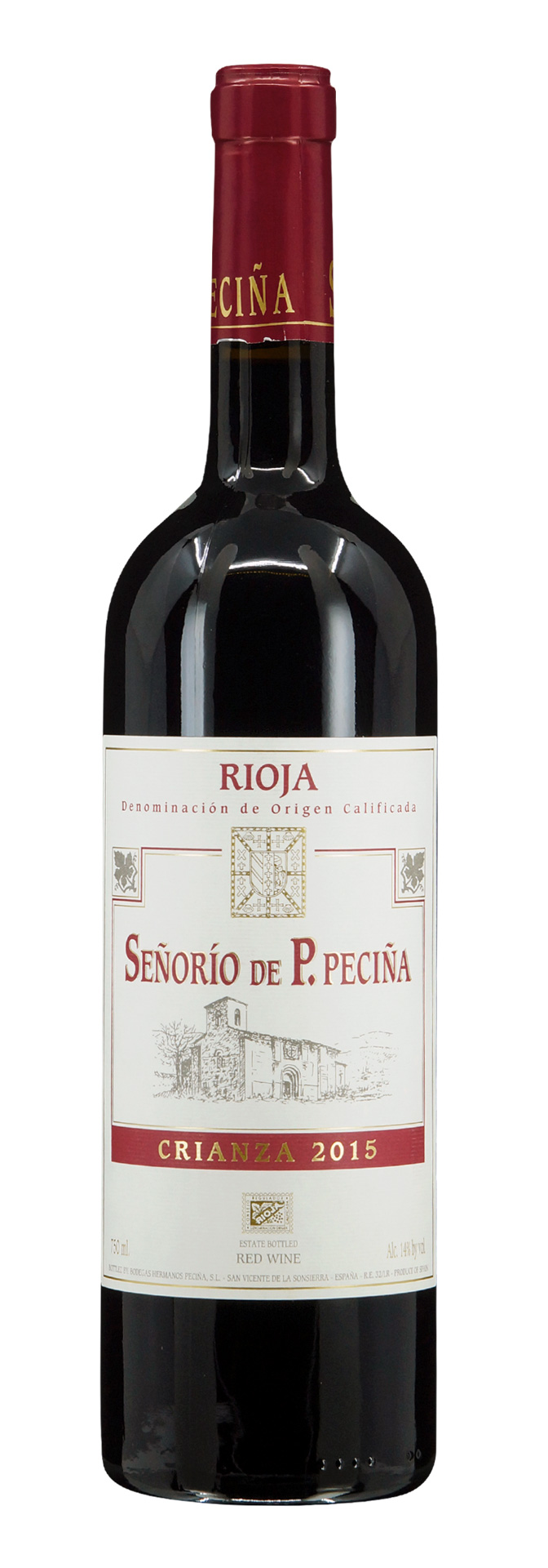 Rioja DOCa Crianza Señorío de P. Peciña 2015