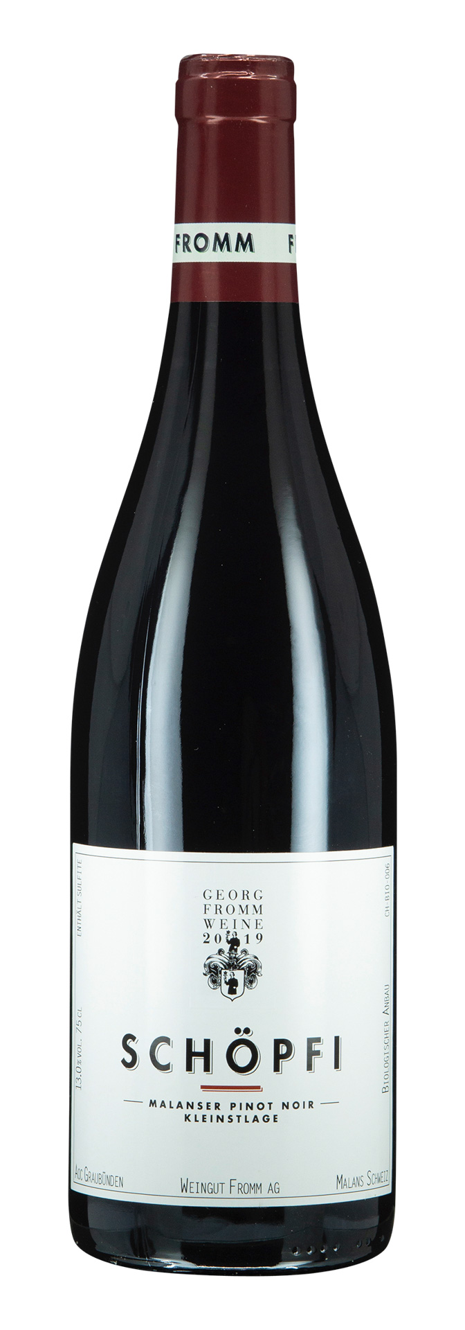 Graubünden AOC Malanser Pinot Noir Schöpfi 2019