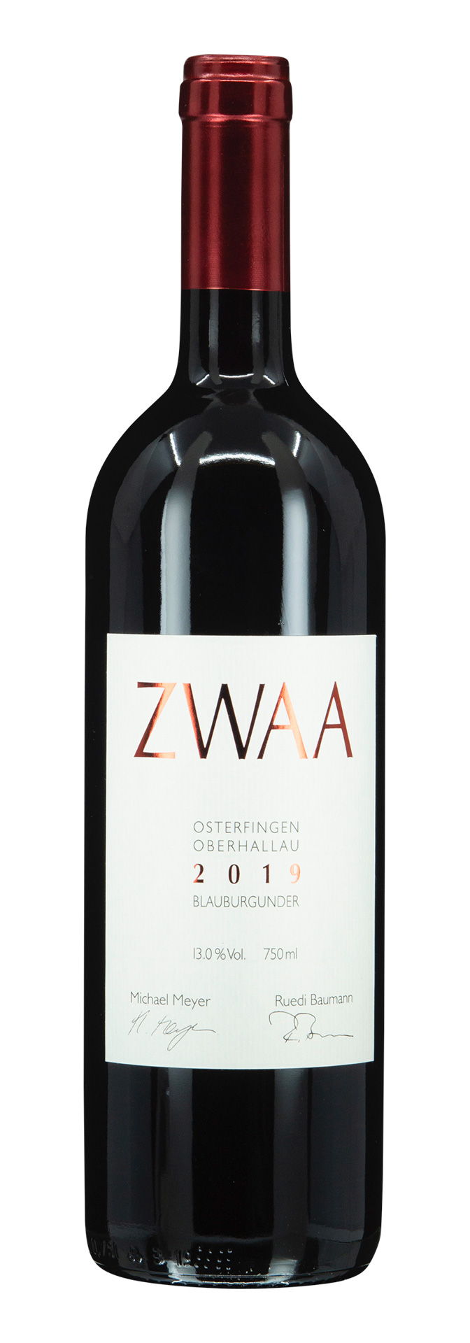 Schaffhausen AOC Zwaa Pinot Noir 2019
