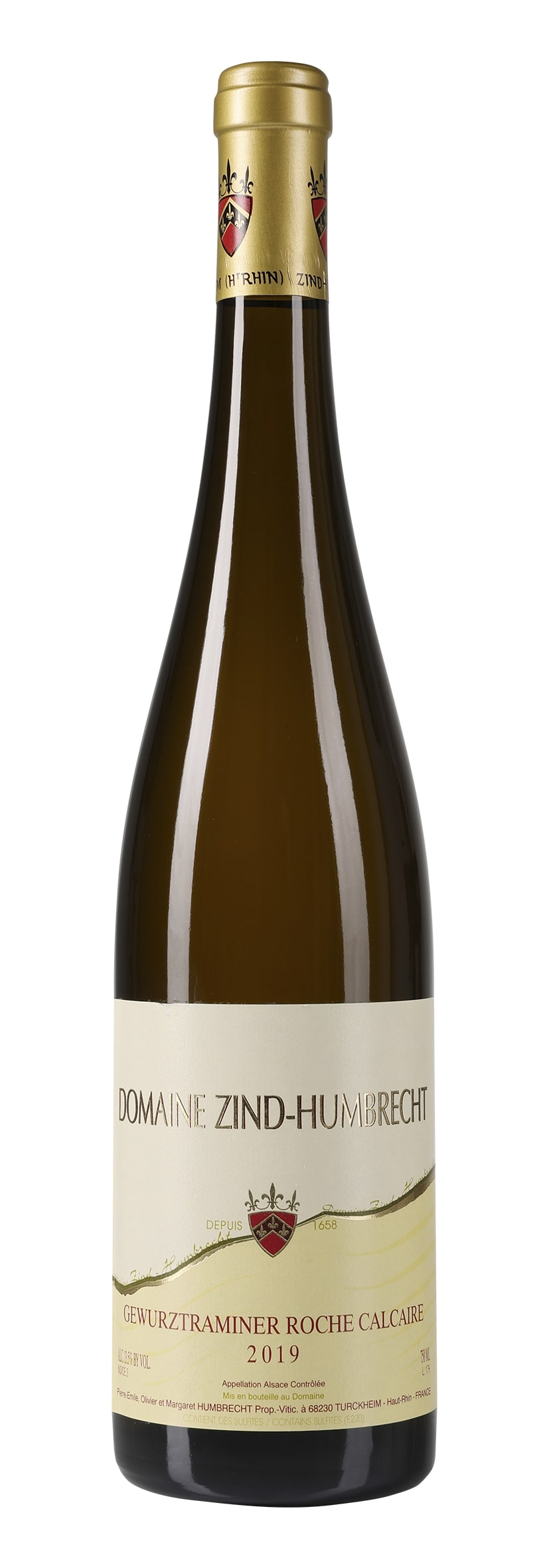 Alsace AOC Gewürztraminer Roche Calcaire 2019