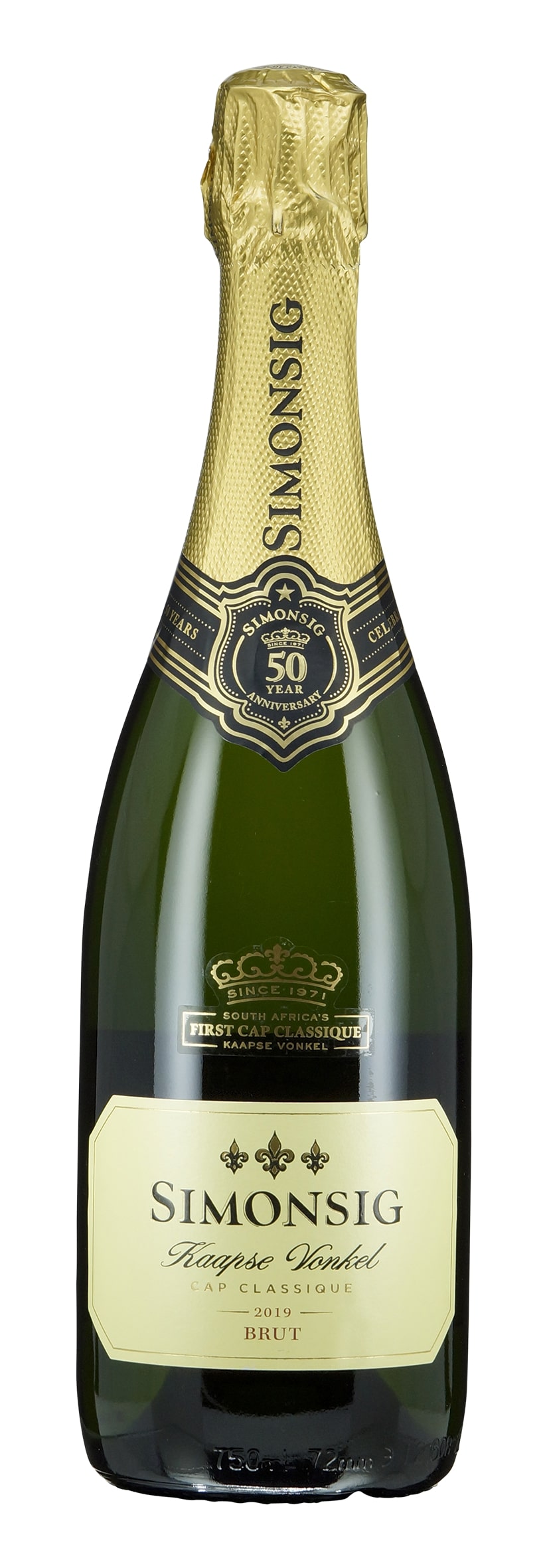 W.O. Western Cape Kaapse Vonkel Cap Classique Brut 2019