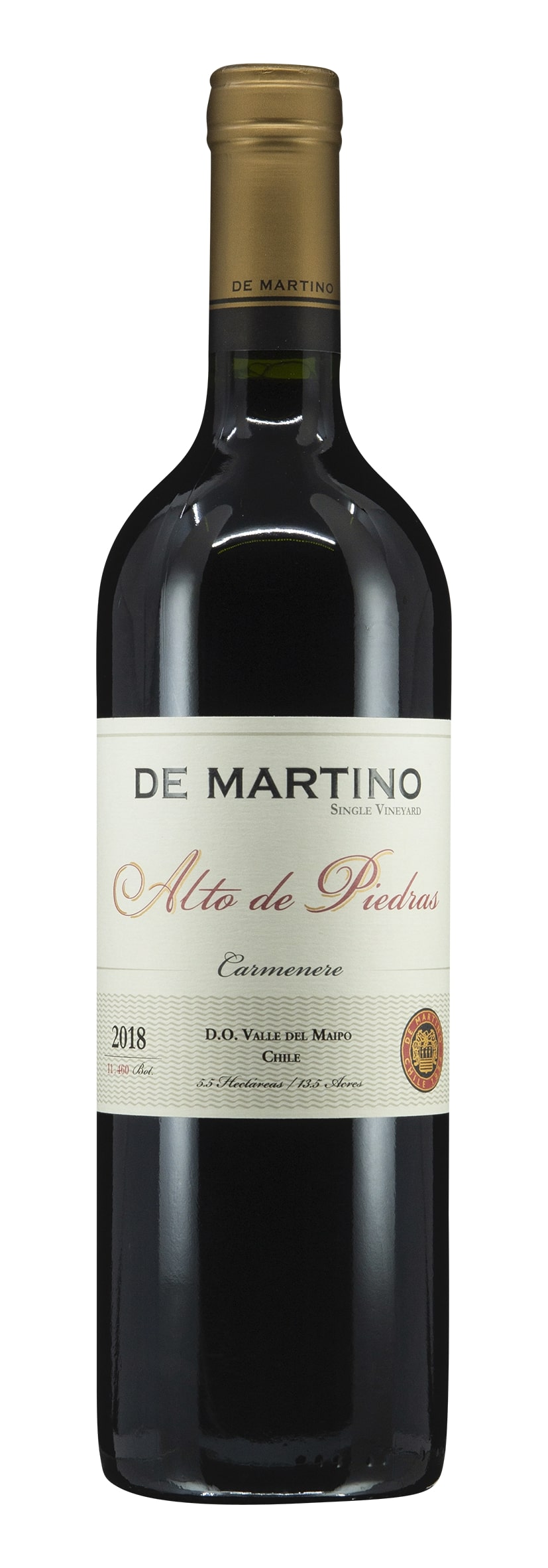 Valle del Maipo Carmenère Reserva Single Vineyard Alto de Piedras 2018