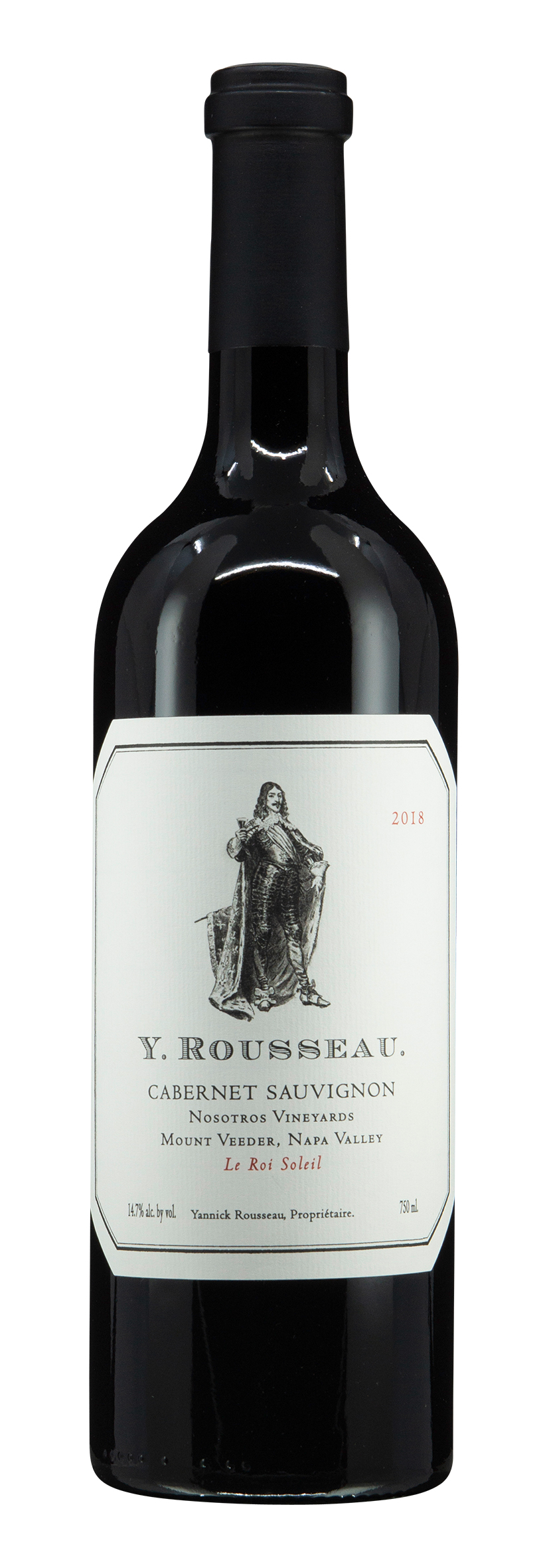 Mount Veeder AVA Nosotros Vineyard Cabernet Sauvignon Le Roi Soleil 2018