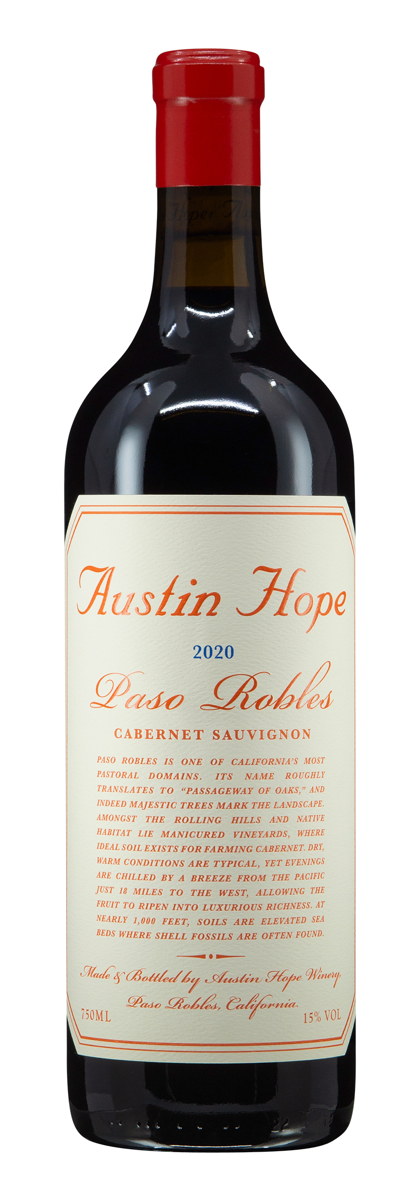 10143070.jpg Paso Robles AVA Cabernet Sauvignon Austin Hope 2020