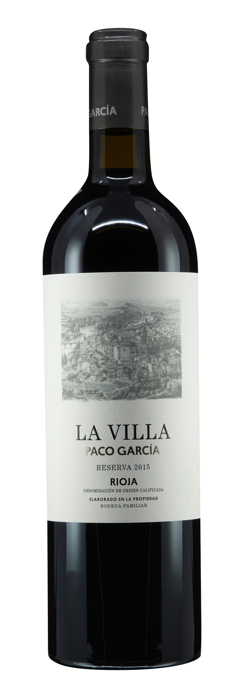 Rioja DOCa Reserva La Villa de Paco Garcia 2015