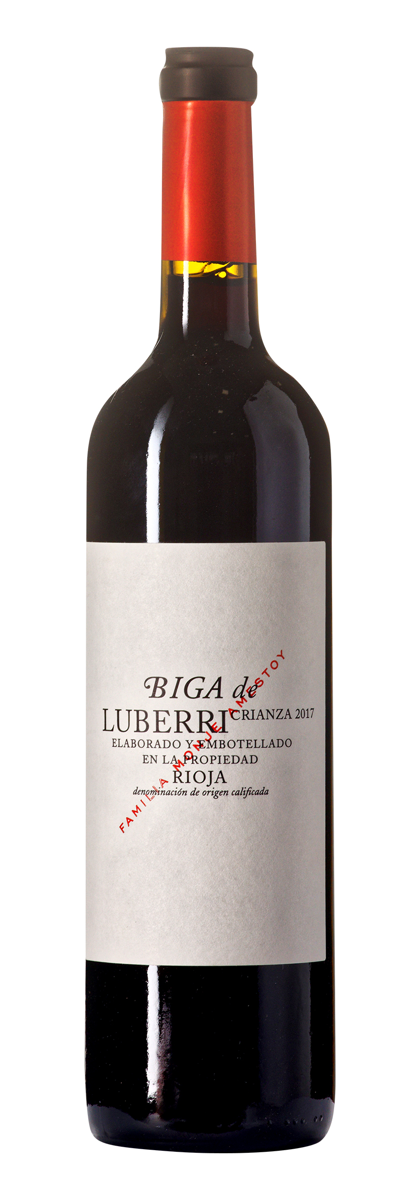 Rioja DOCa Crianza Biga de Luberri 2017