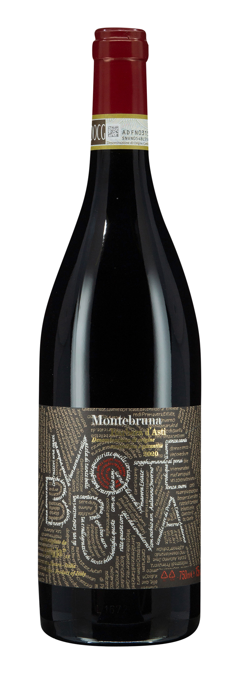 Montebruna Barbera d'Asti DOCG 2020