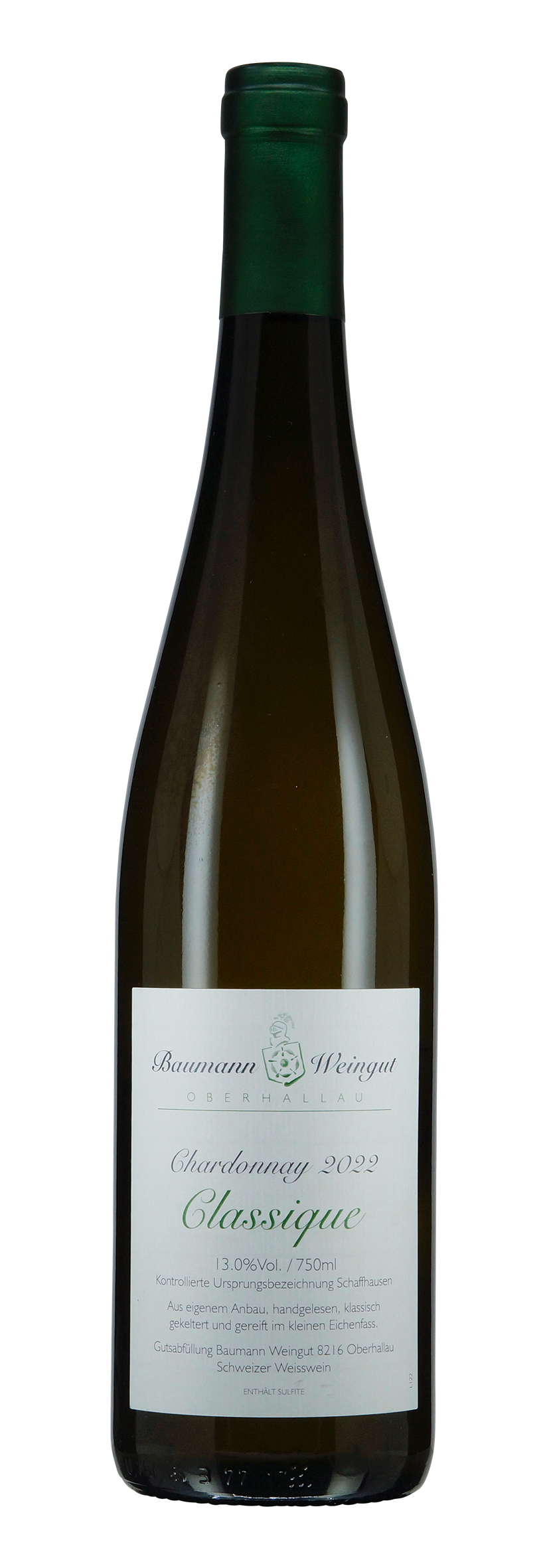 Schaffhausen AOC Chardonnay Classique 2022