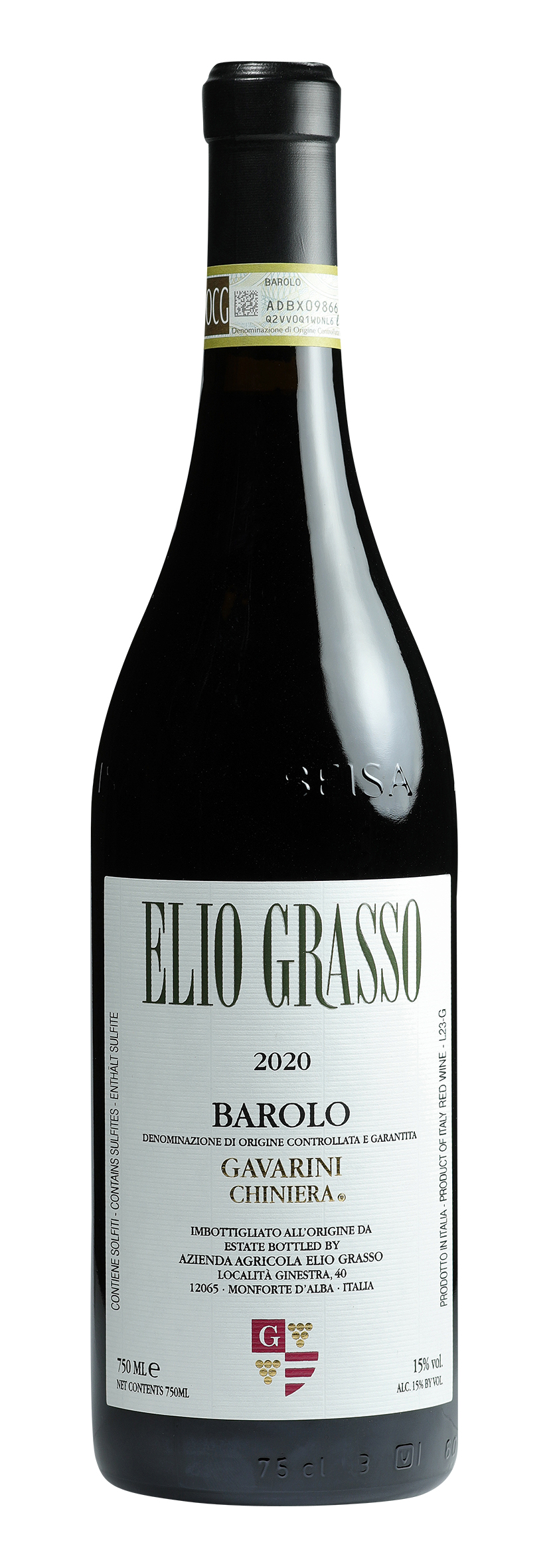 Barolo DOCG Gavarini Chiniera 2020