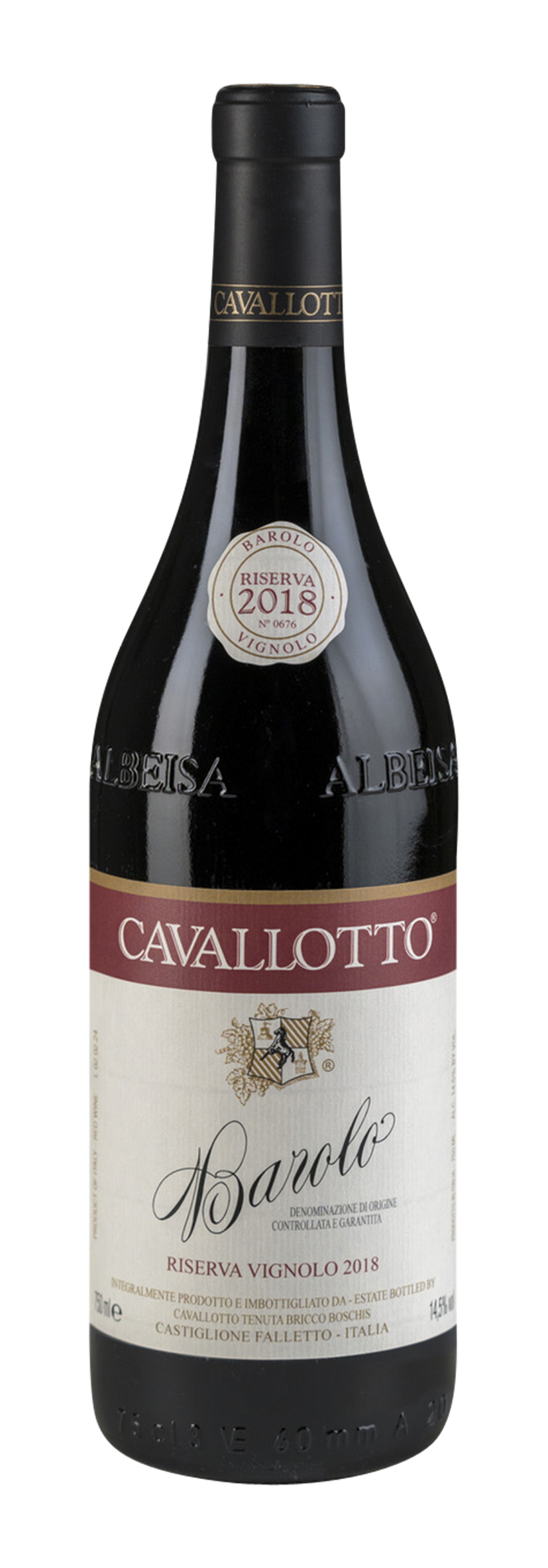 Barolo DOCG Riserva Vignolo 2018