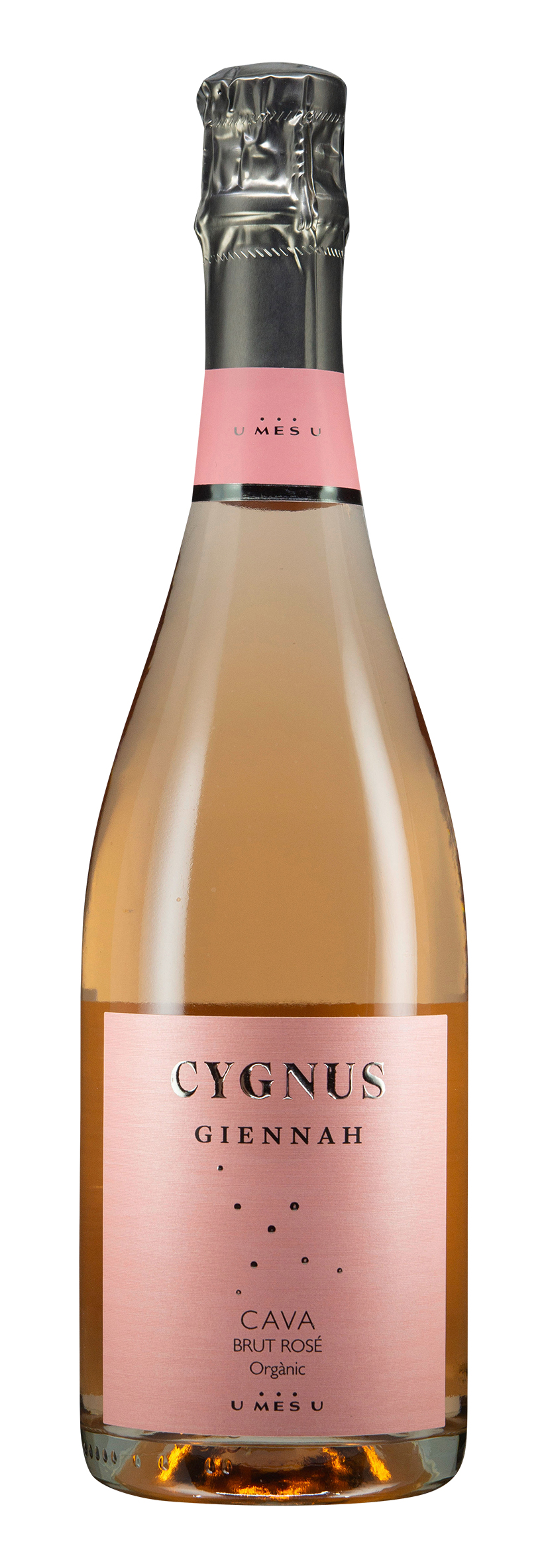 DO Cava Brut Rosé Orgànic Cygnus Giennah 0