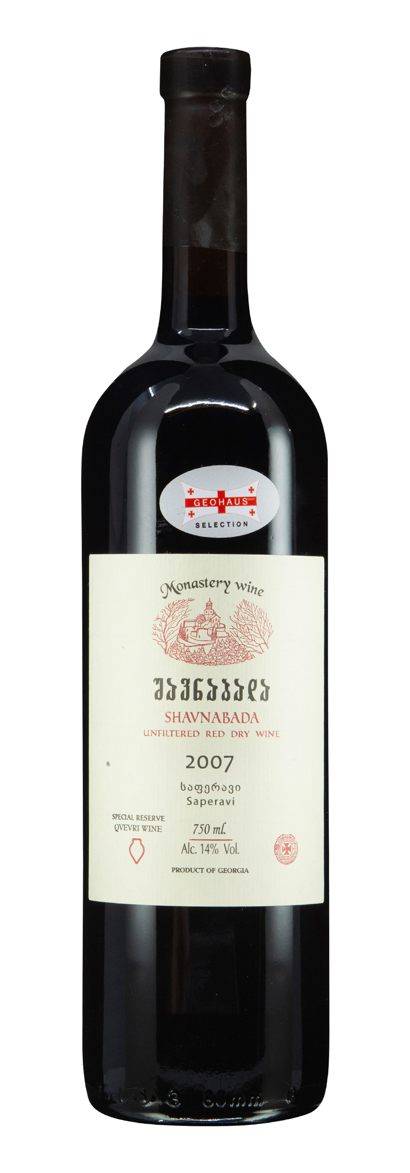 Saperavi red Special Reserve Quevri Shavanabada 2007