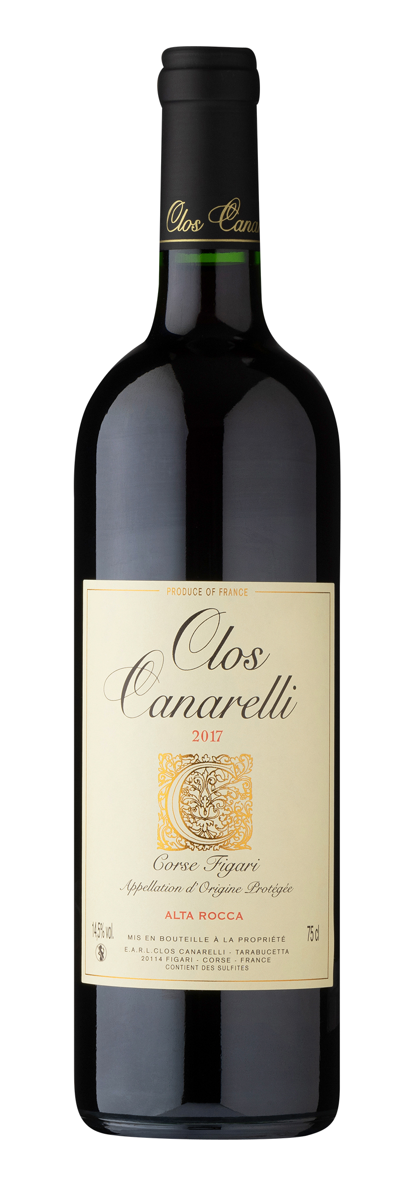 Vin-de-Corse-Figari AOC Alta Rocca rouge 2020