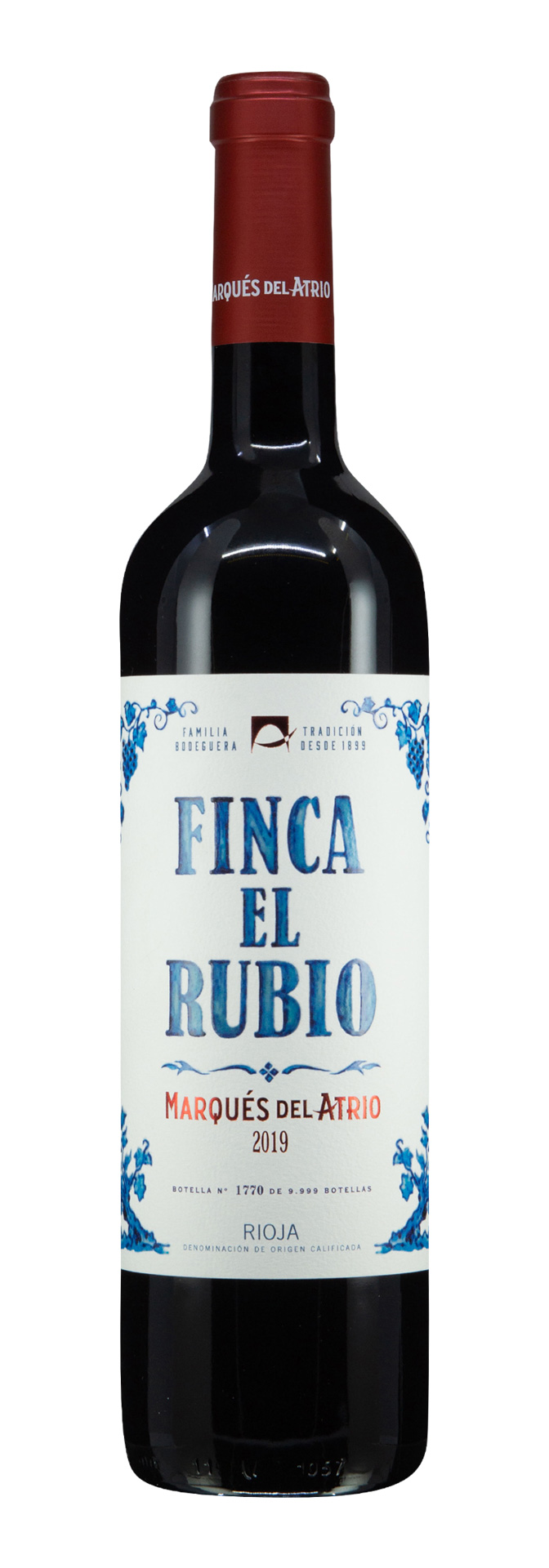 Rioja DOCa Finca El Rubio Marqués del Atrio  2019