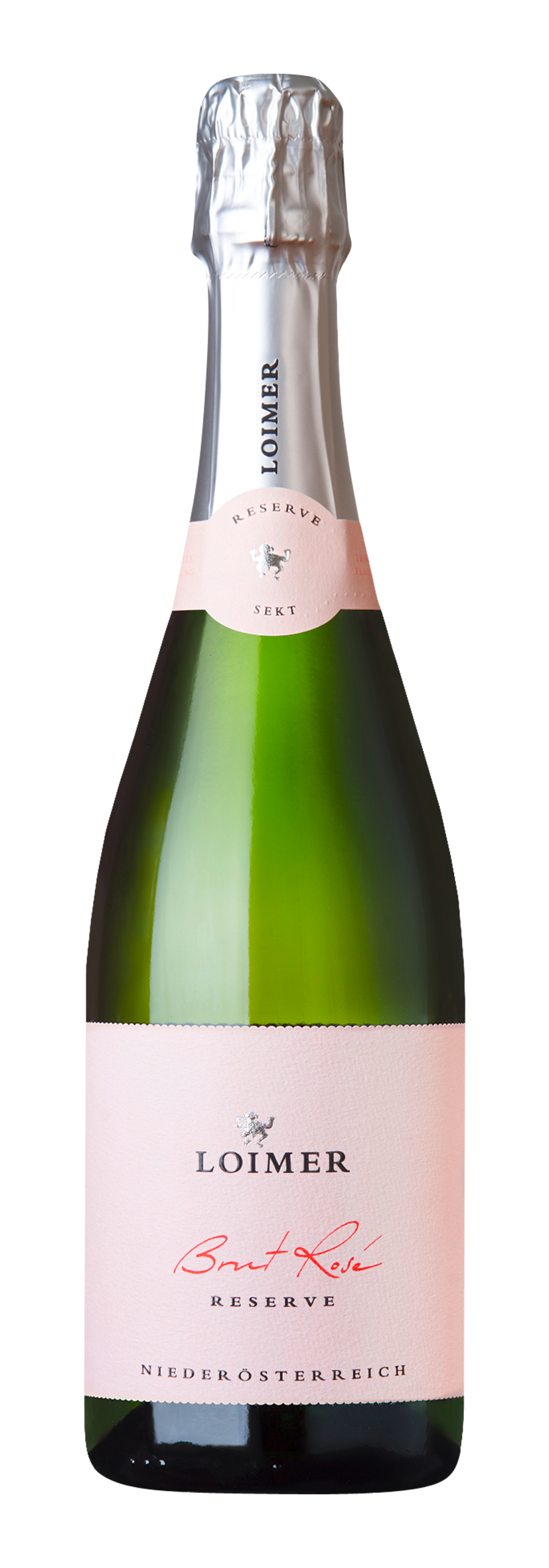 Österreichischer Sekt g. U.  Niederösterreich Reserve Brut Rosé 0