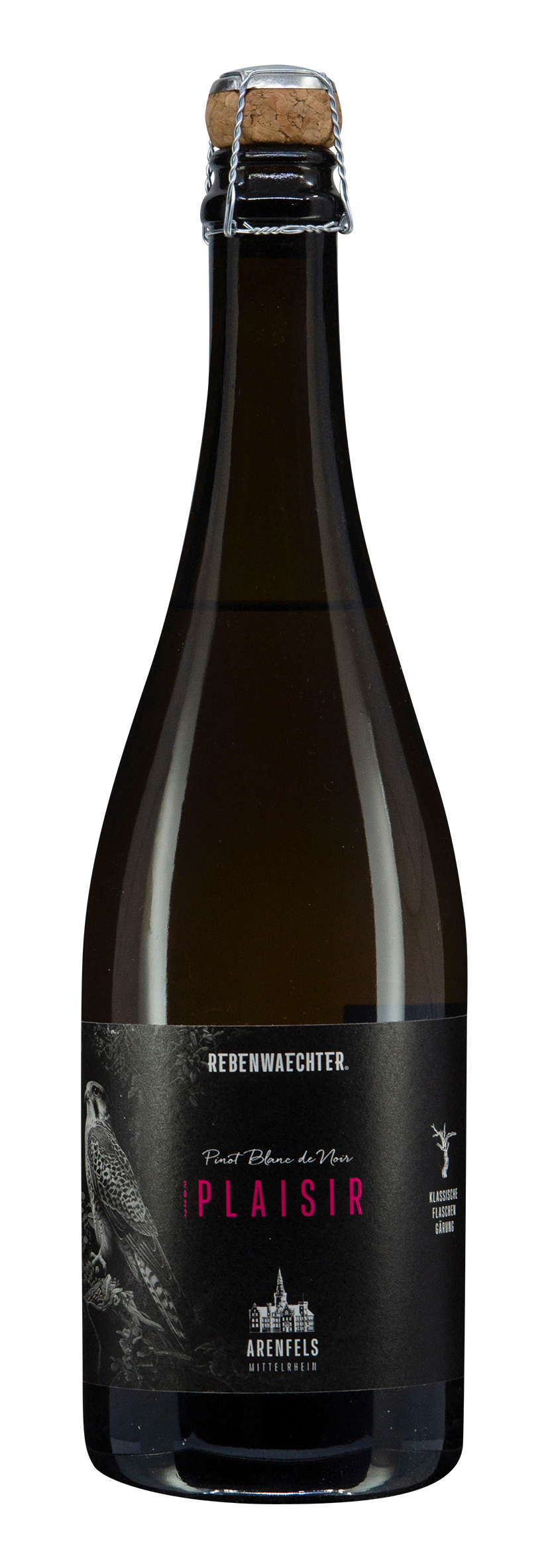 Hönninger Schlossberg Pinot Meunier / Pinot Noir Sekt b. A. Brut nature Plaisir 2022