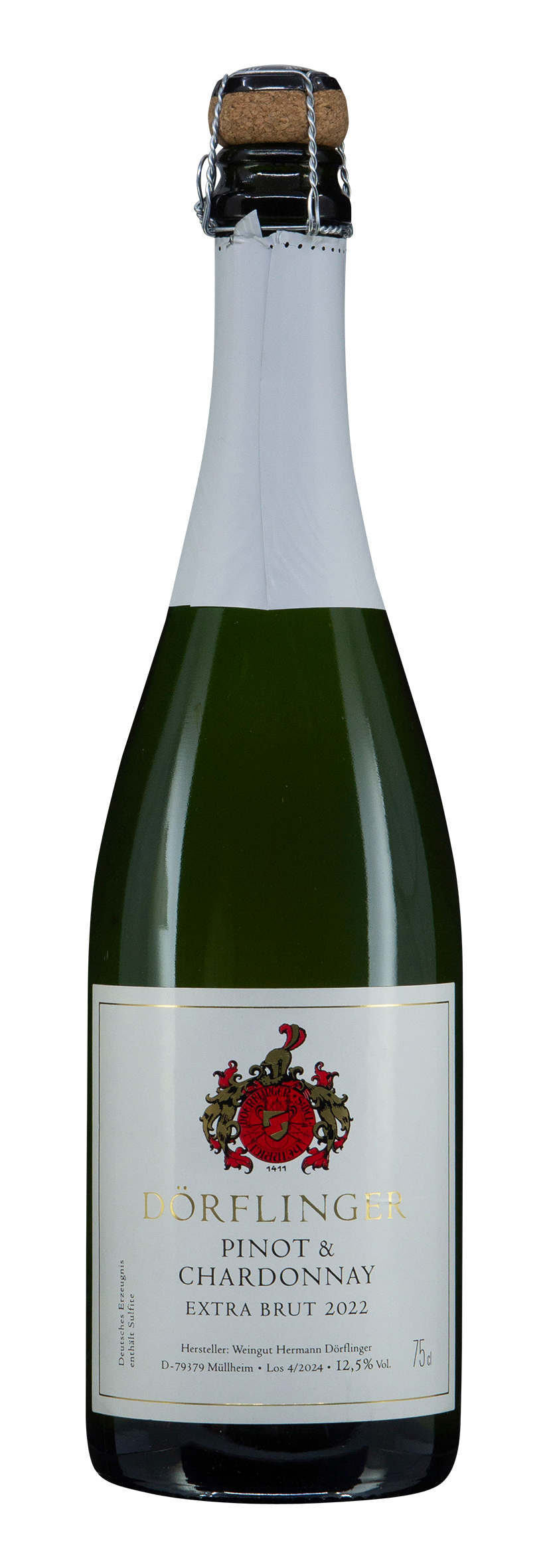 Pinot&Chardonnay Sekt Brut nature 2022
