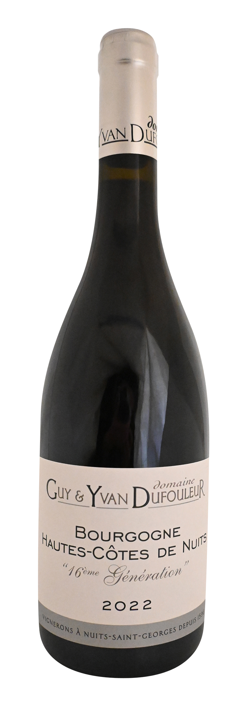 Bourgogne Hautes Côtes de Nuits AOC Rouge «16ème Génération» 2022