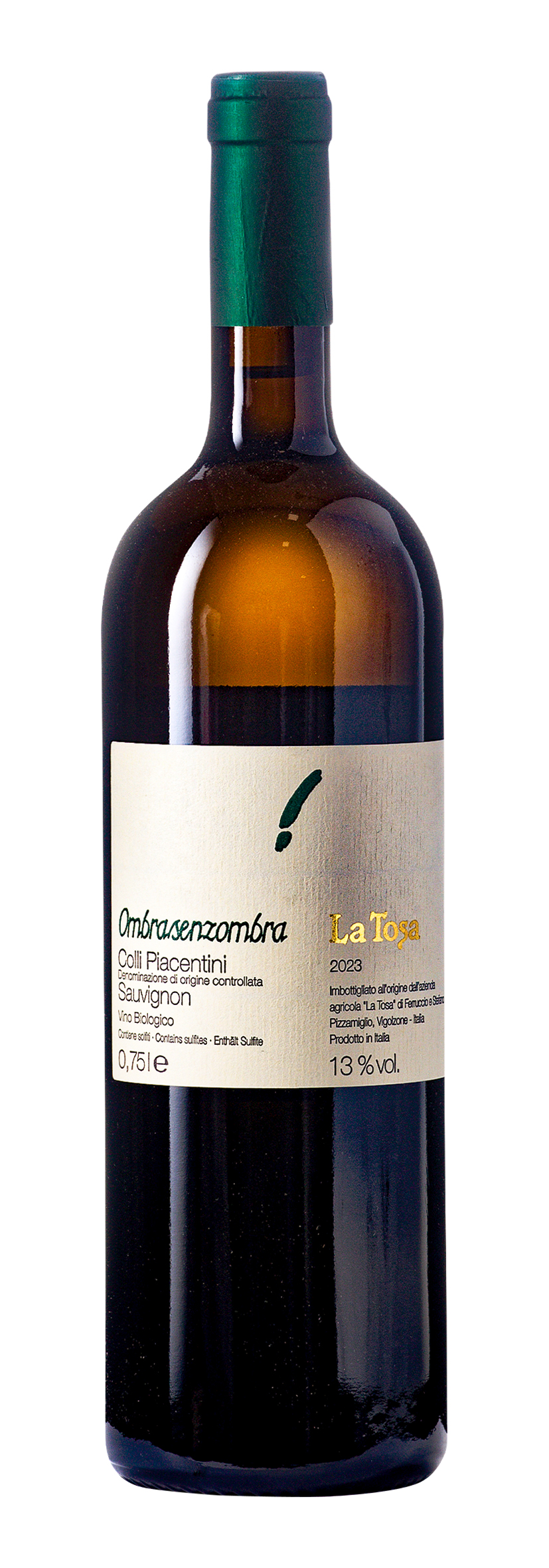 Colli Piacentini DOC Sauvignon Ombrasenzombra 2023