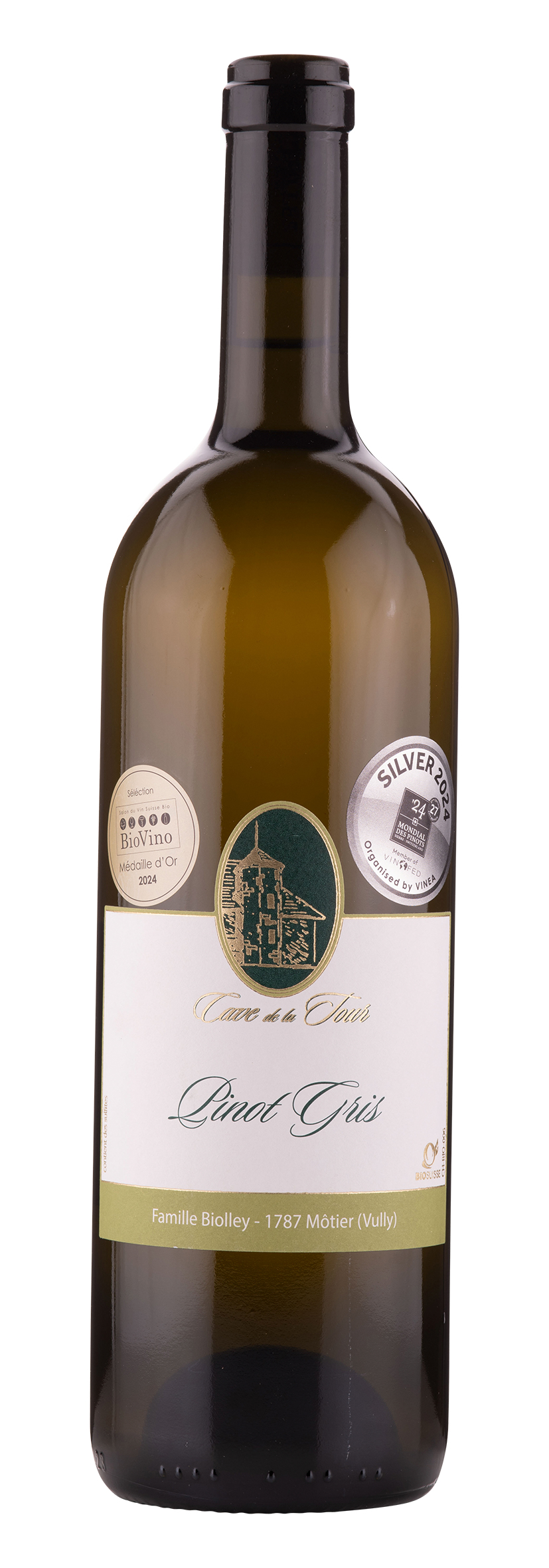 Vully AOC - Fribourg Pinot Gris 2023