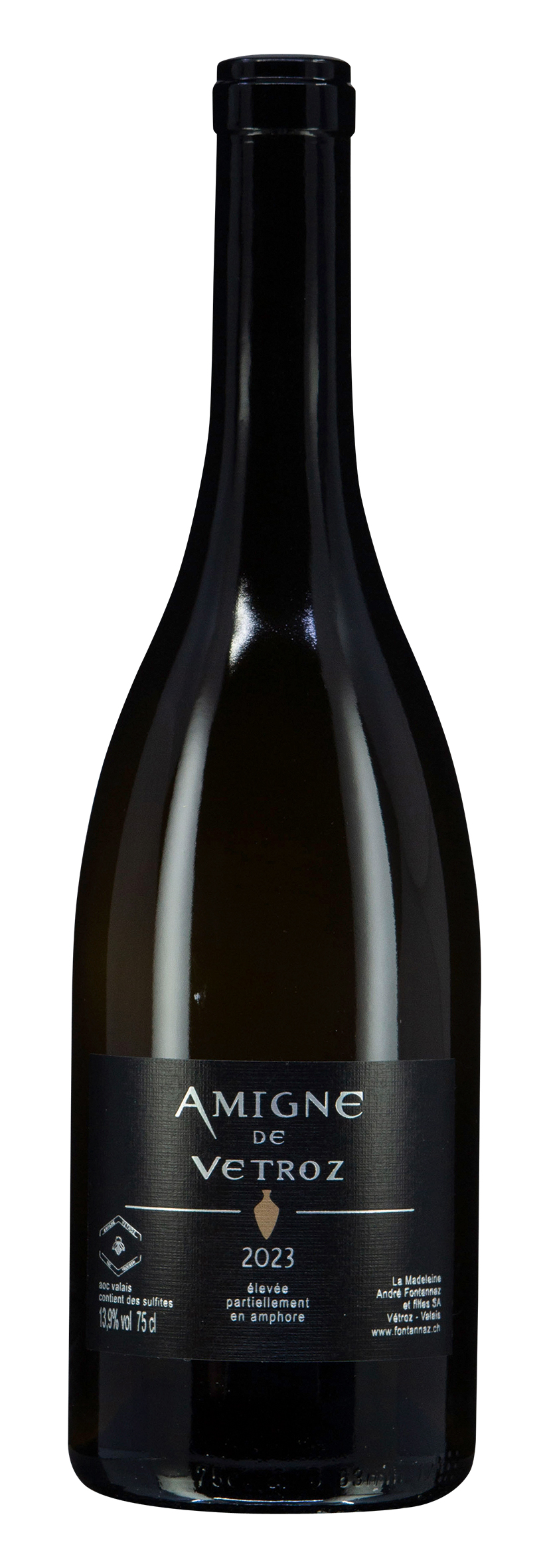 Valais AOC Amigne de Vétroz «Une abeille» Amphore 2023
