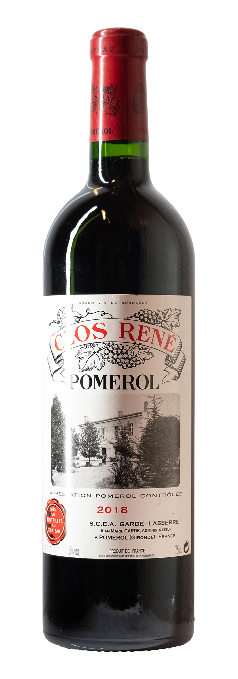 Pomerol AOC Clos René 2018