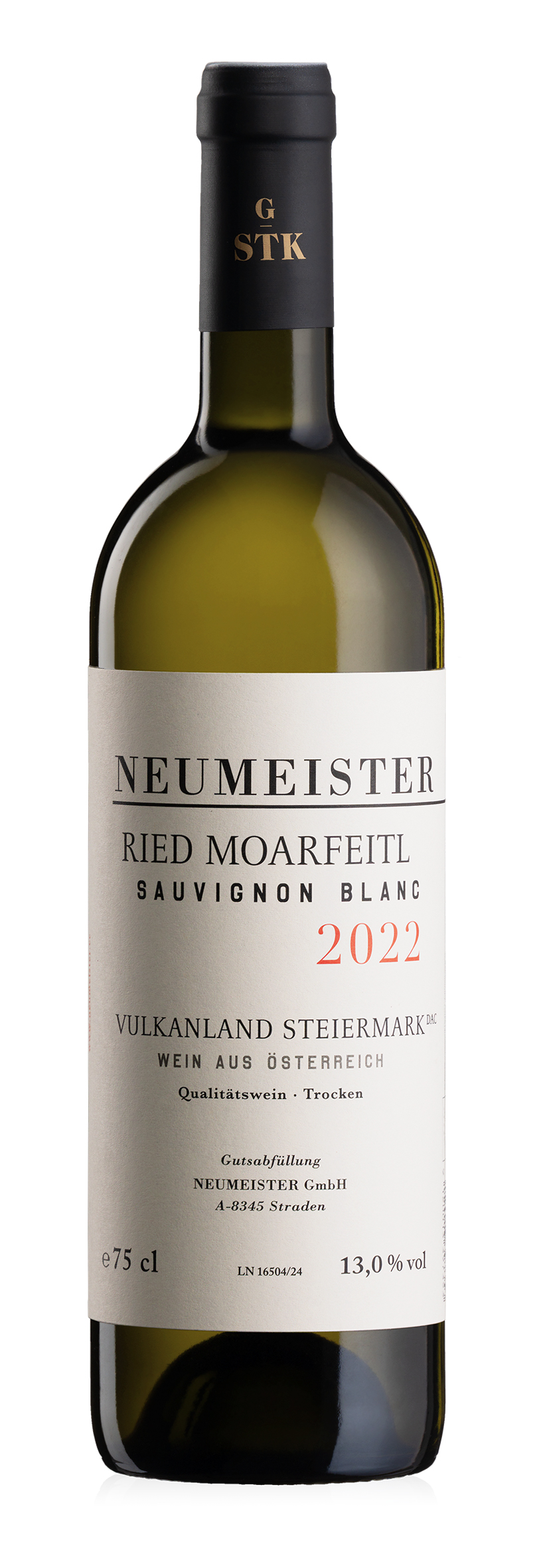 Vulkanland Steiermark DAC Ried Moarfeitl Sauvignon Blanc Grosse STK Lage 2022