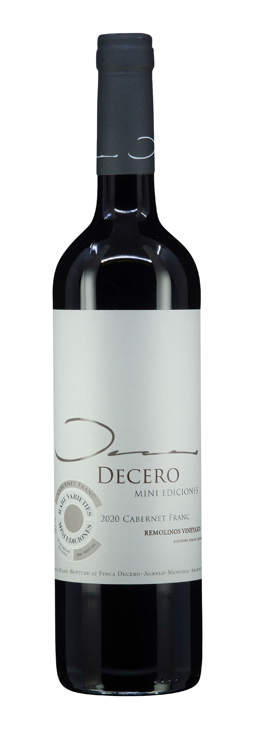 Mendoza Cabernet Franc Decero Mini Ediciones 2020