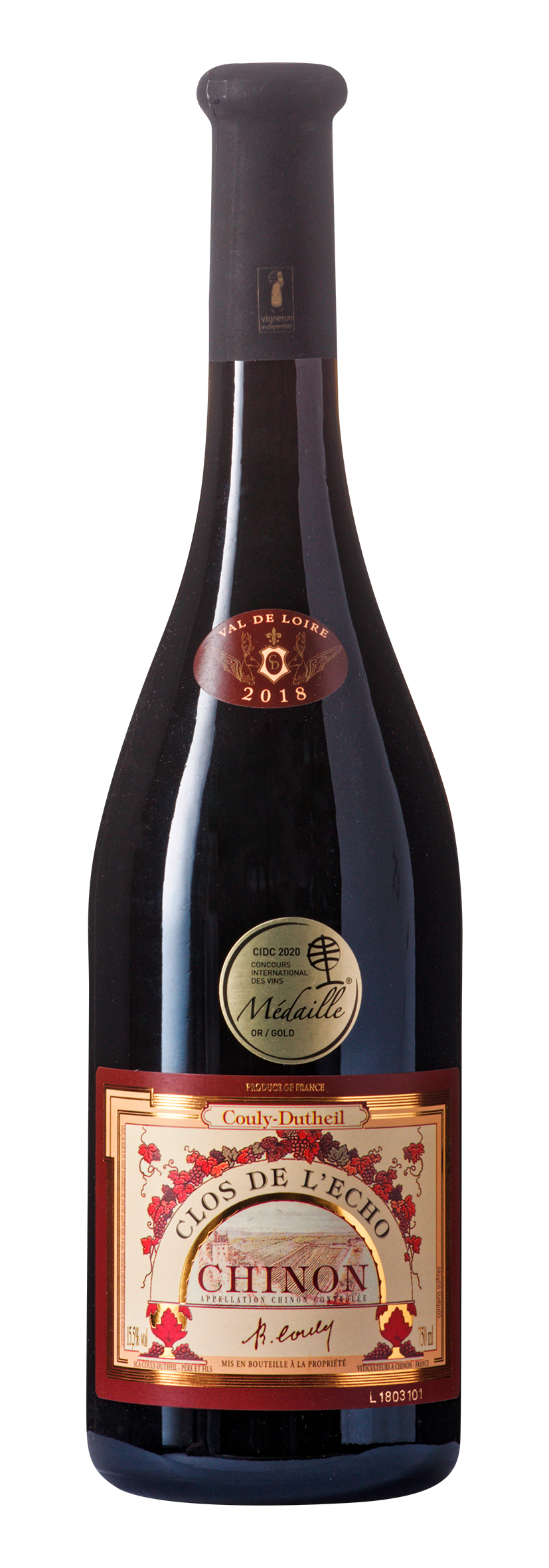 Chinon AOC Clos de l'Echo 2018