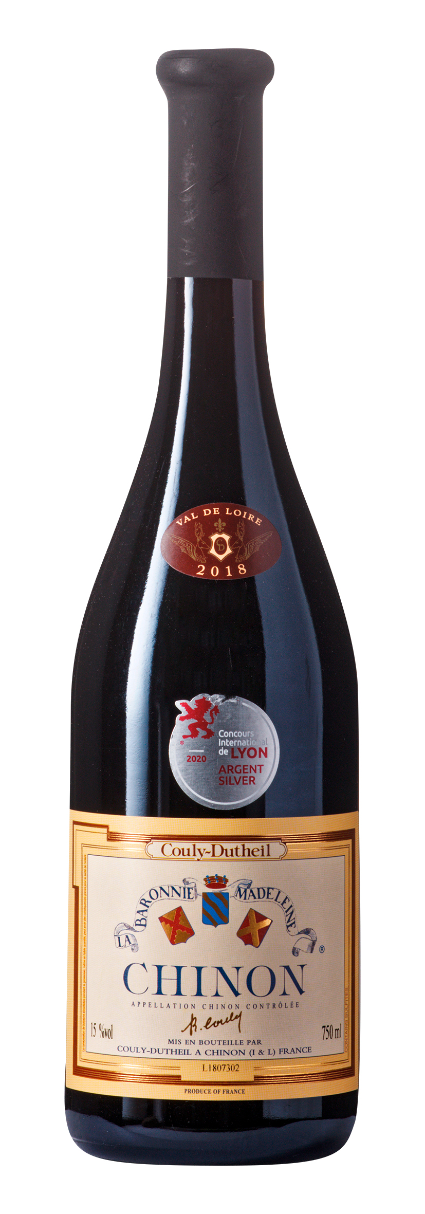 Chinon AOC Baronnie Madeleine 2018