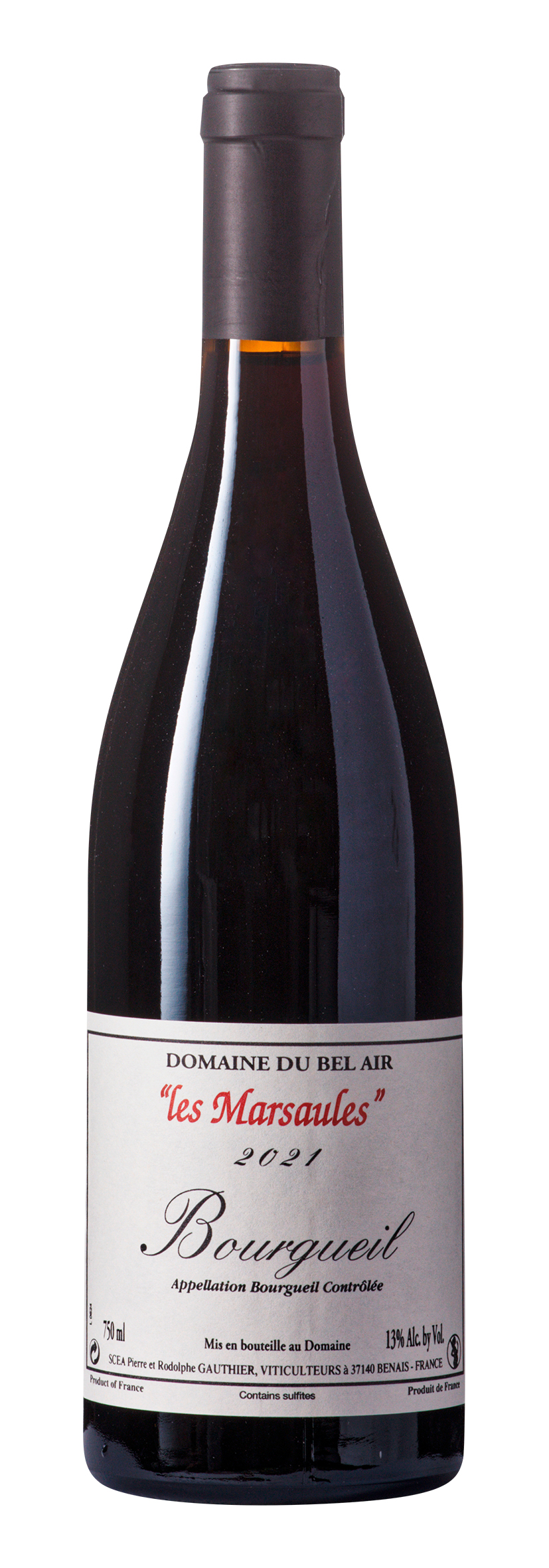 Bourgueil AOC les Marsaules 2021