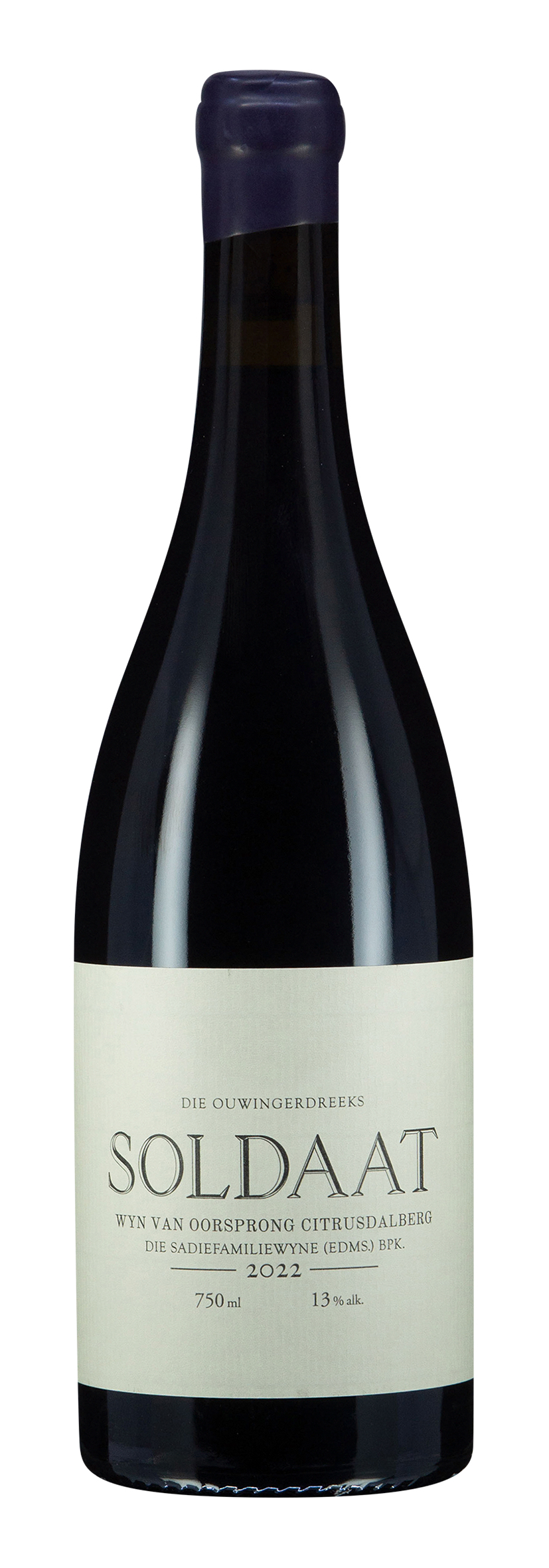 W.O. Citrusdal Mountain Grenache Soldaat 2022
